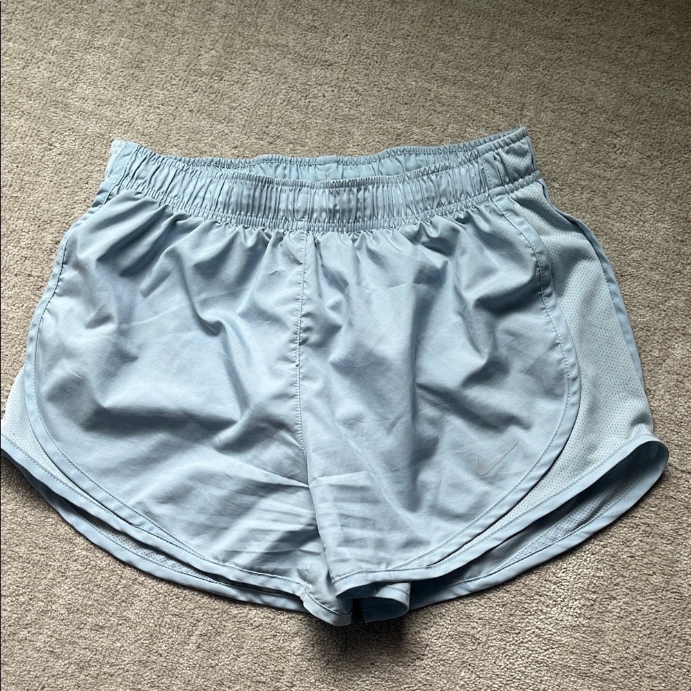 Nike Women's Athletic Light Blue Shorts